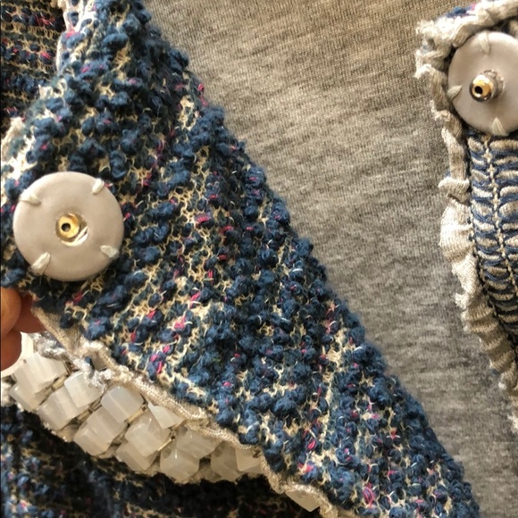 anthropologie Isani  tweed jacket - Picture 6 of 6